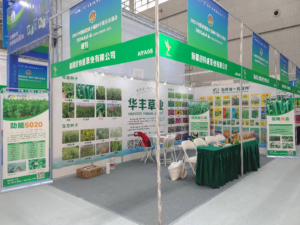 东升国际草业参加新疆第十届种子展示交易会